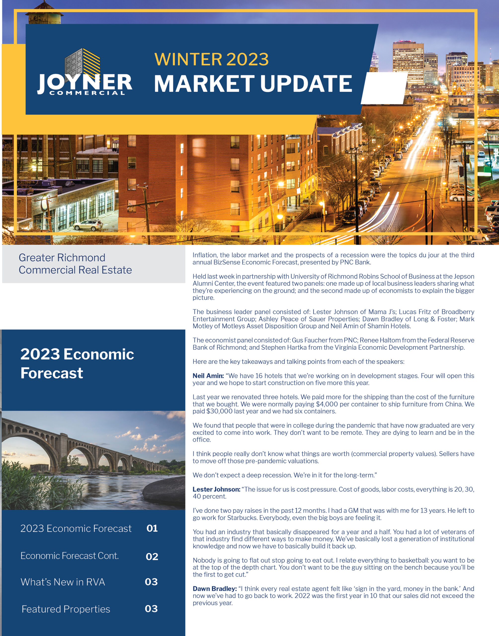 Joyner Commercial Market Update Winter 2021
