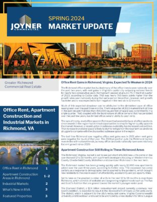 Joyner Commercial Market Update Winter 2021
